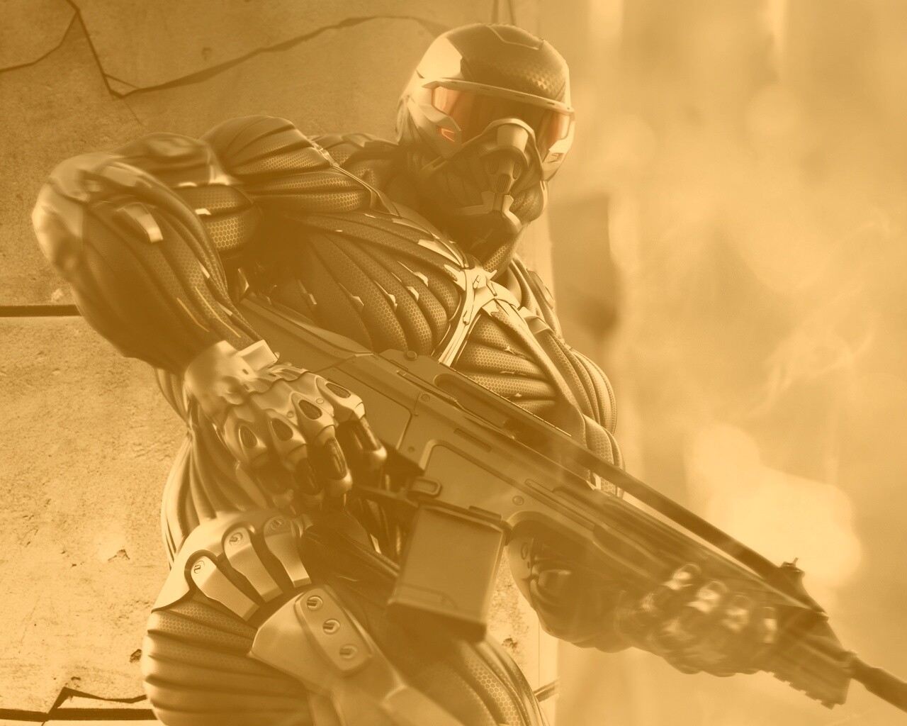 Пророк из Crysis 2 обои