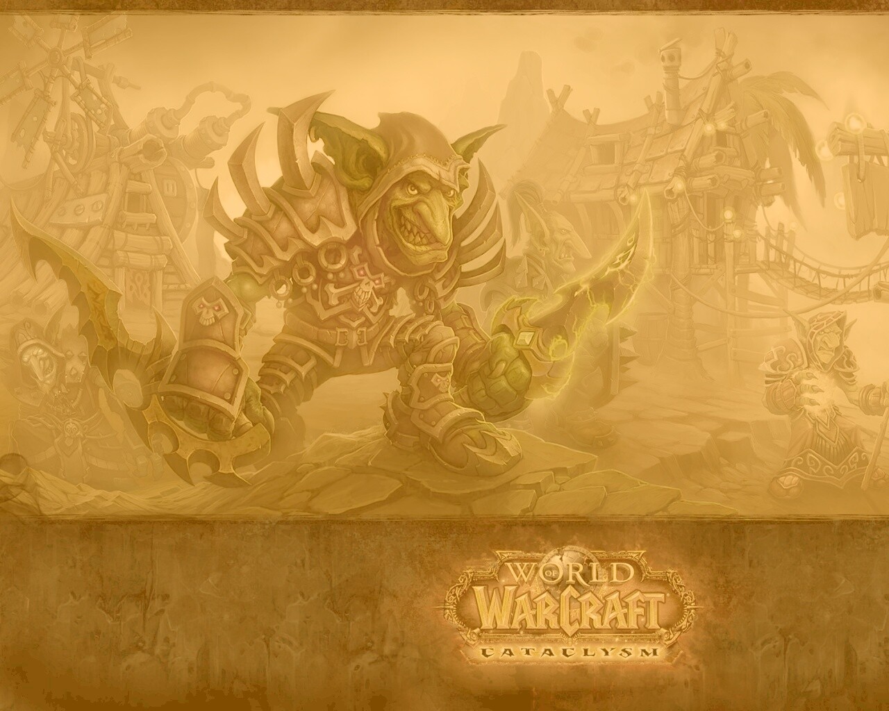 Гоблин из Wow обои