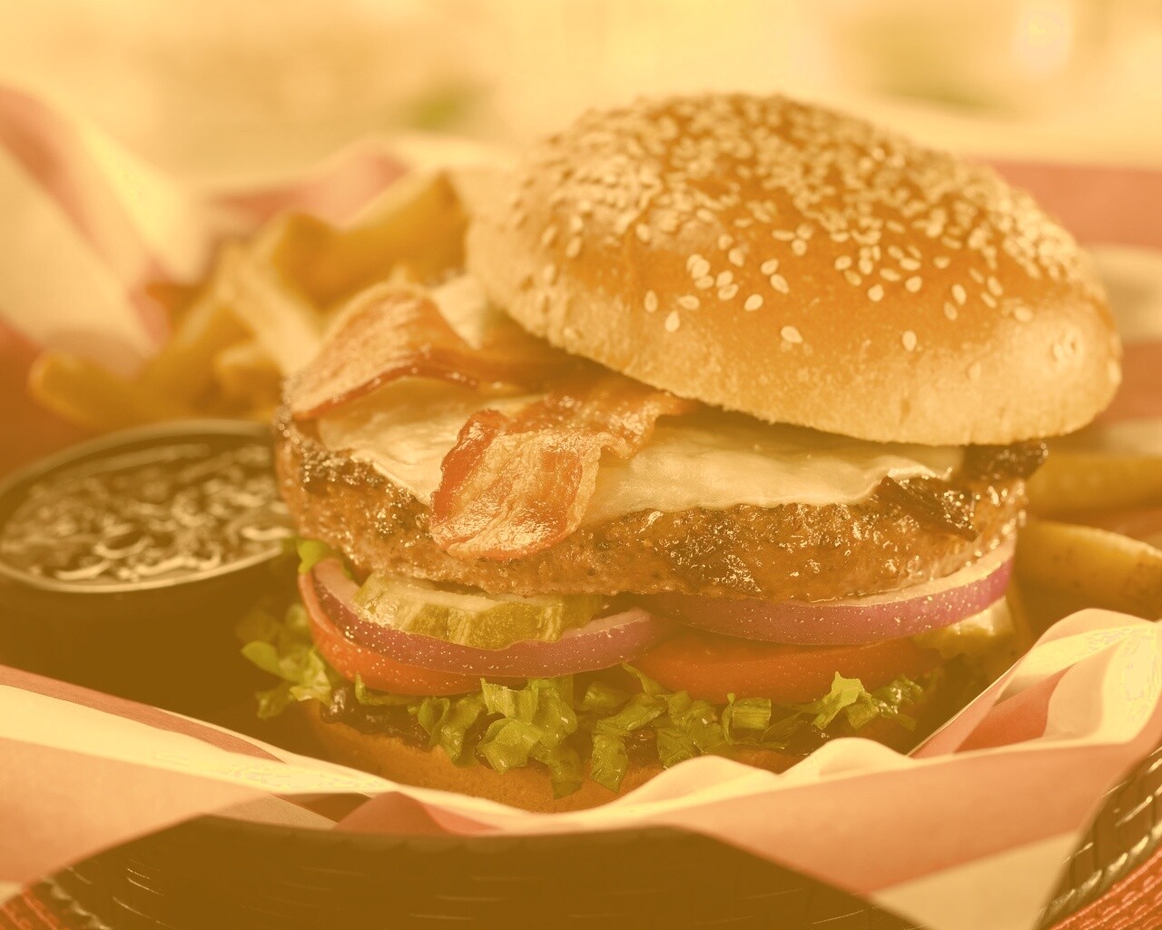 Вкусный сэндвич обои