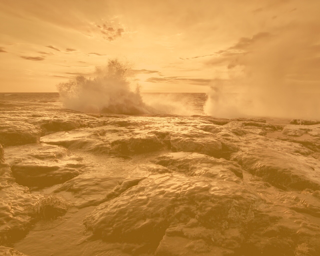 Потрясающие волны обои