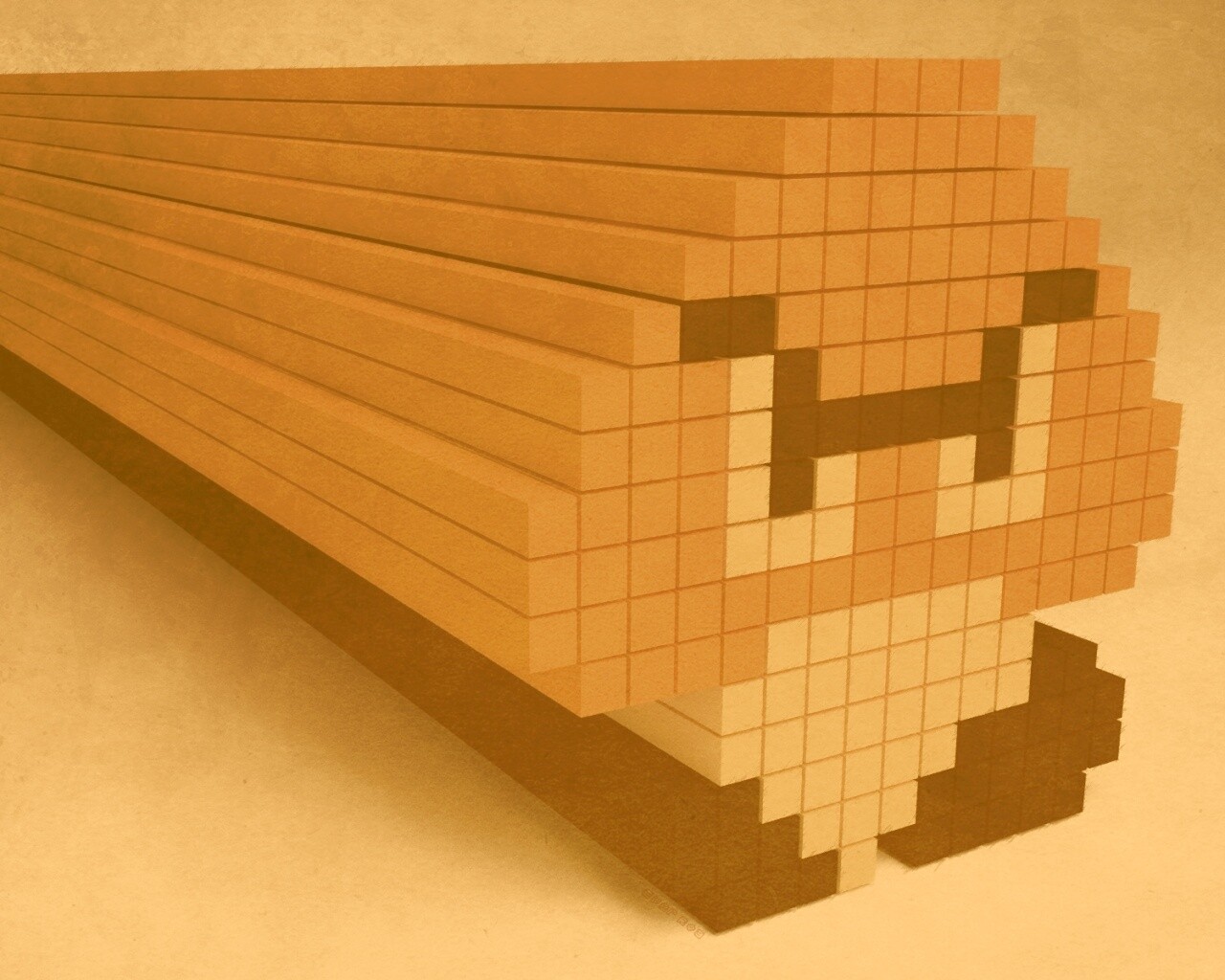 Злой гриб из марио обои