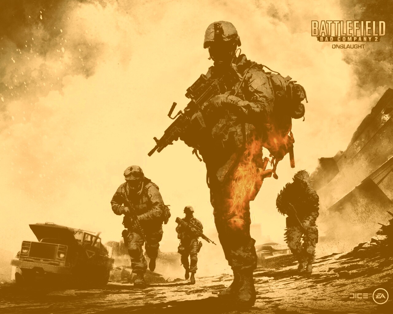 Battlefield Bad Company 2 обои