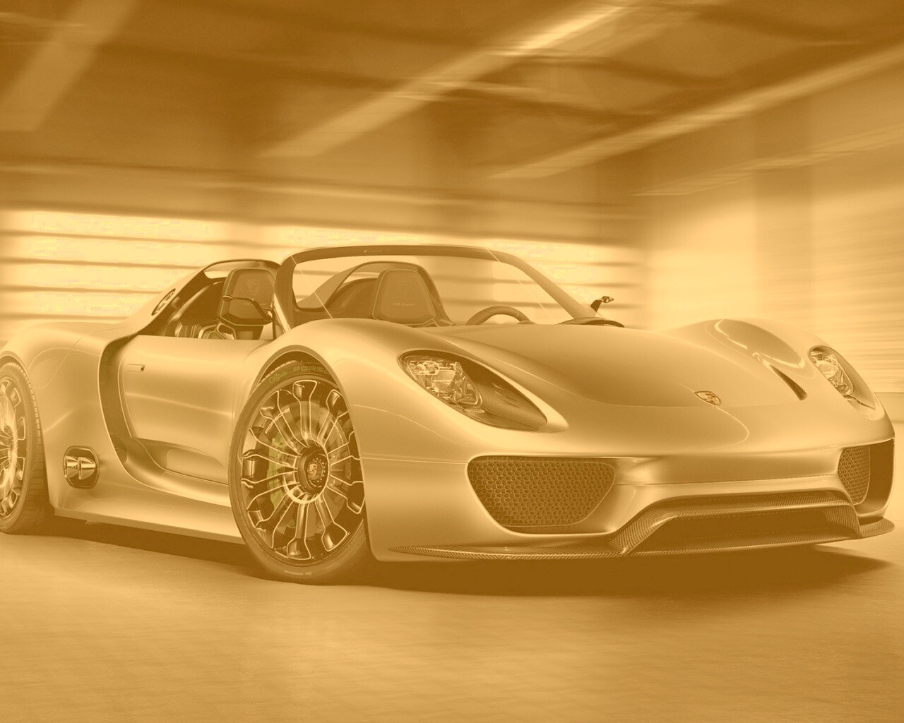 Porache 918 Spider обои