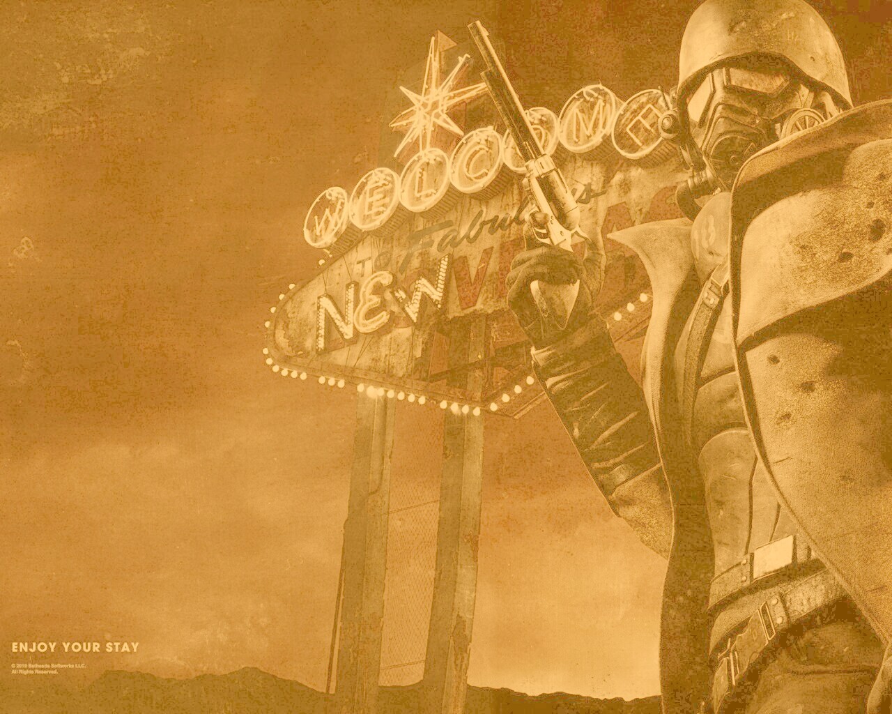 Fallout New Vegas обои