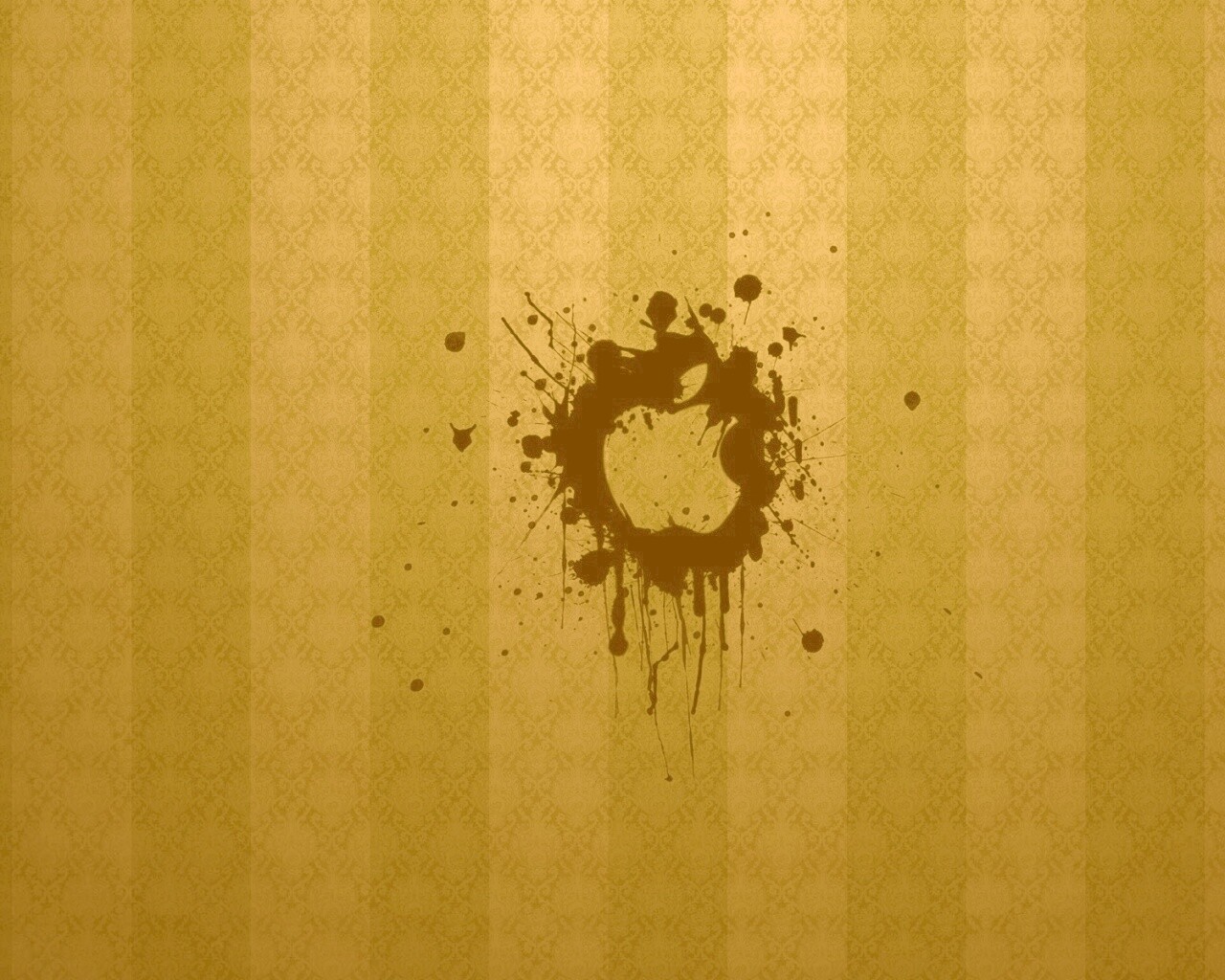 Логотип Apple на обоях обои