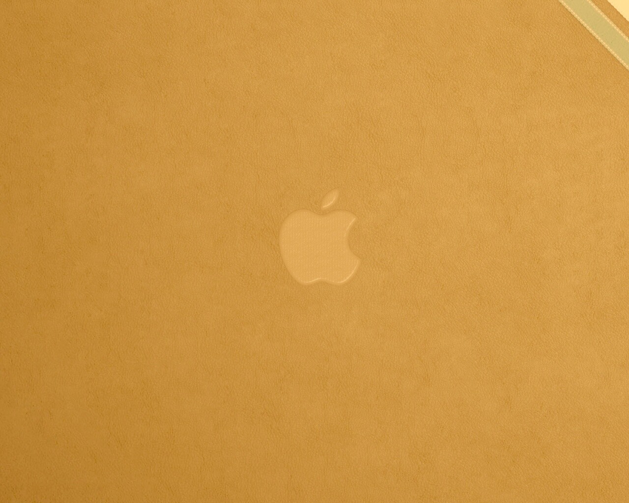 Логотип Apple в дереве обои