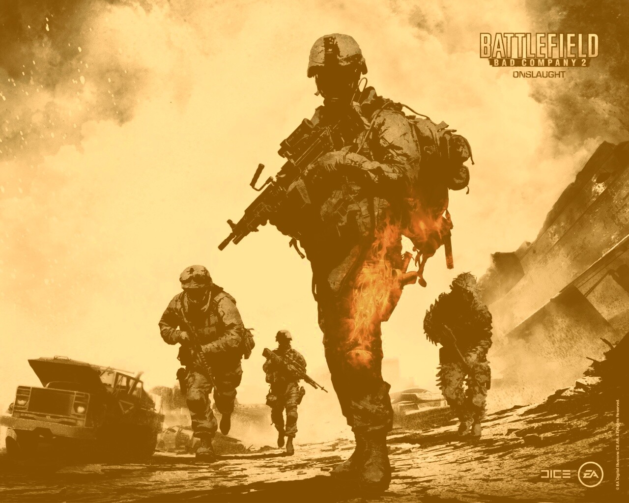 Battlefield Bad Company 2 обои