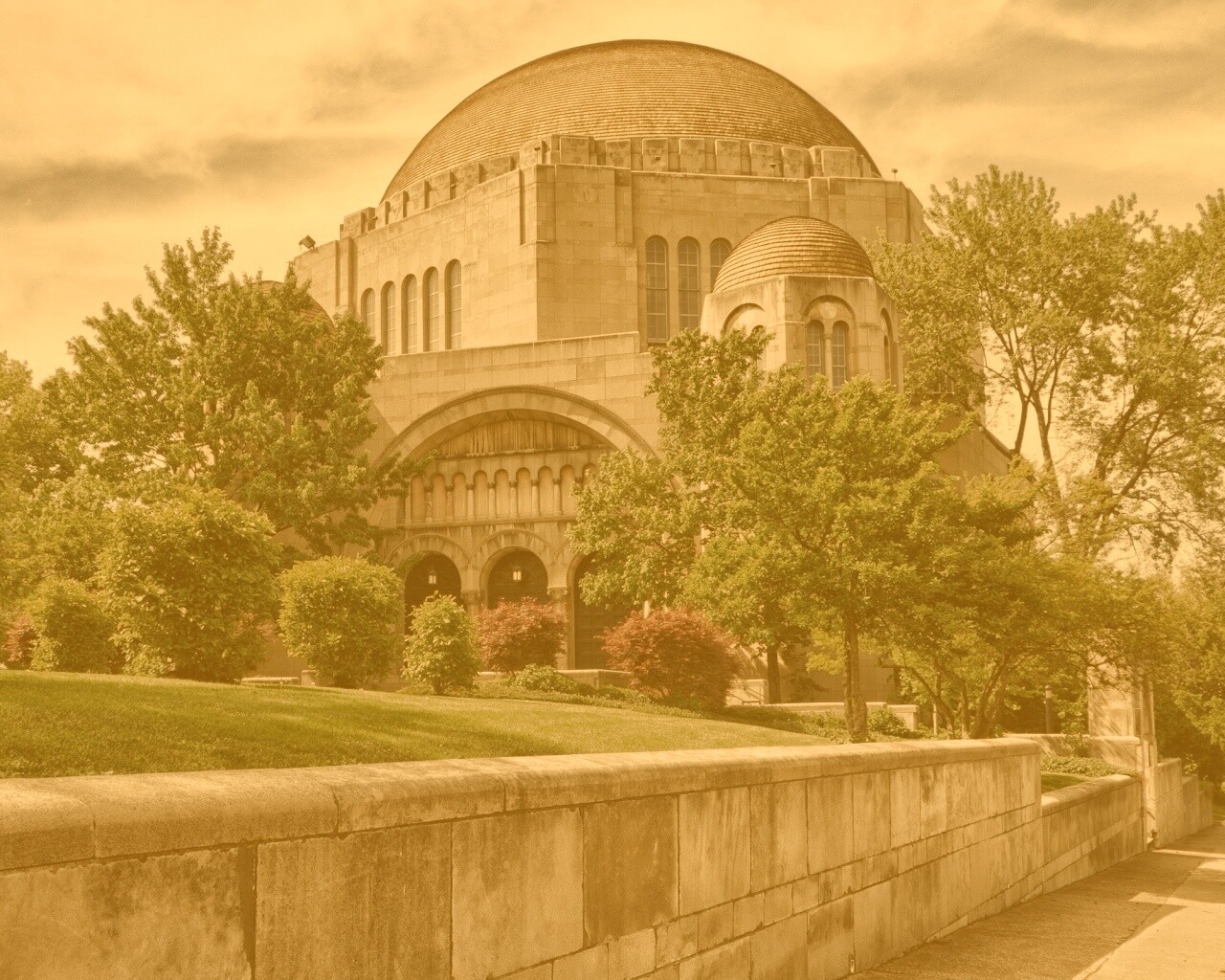 Синагога в Кливленде обои