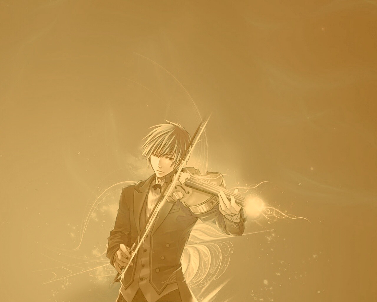 Скрипач обои