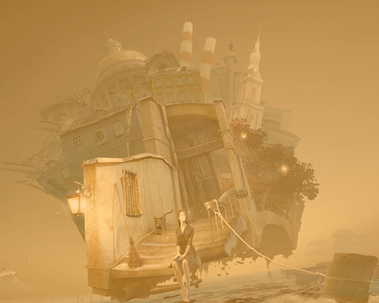 Мрачный Питер обои