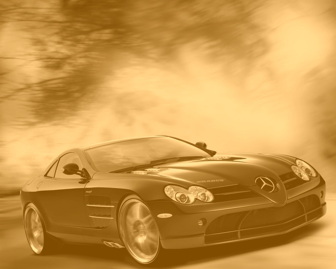 Двухместный мерседес обои