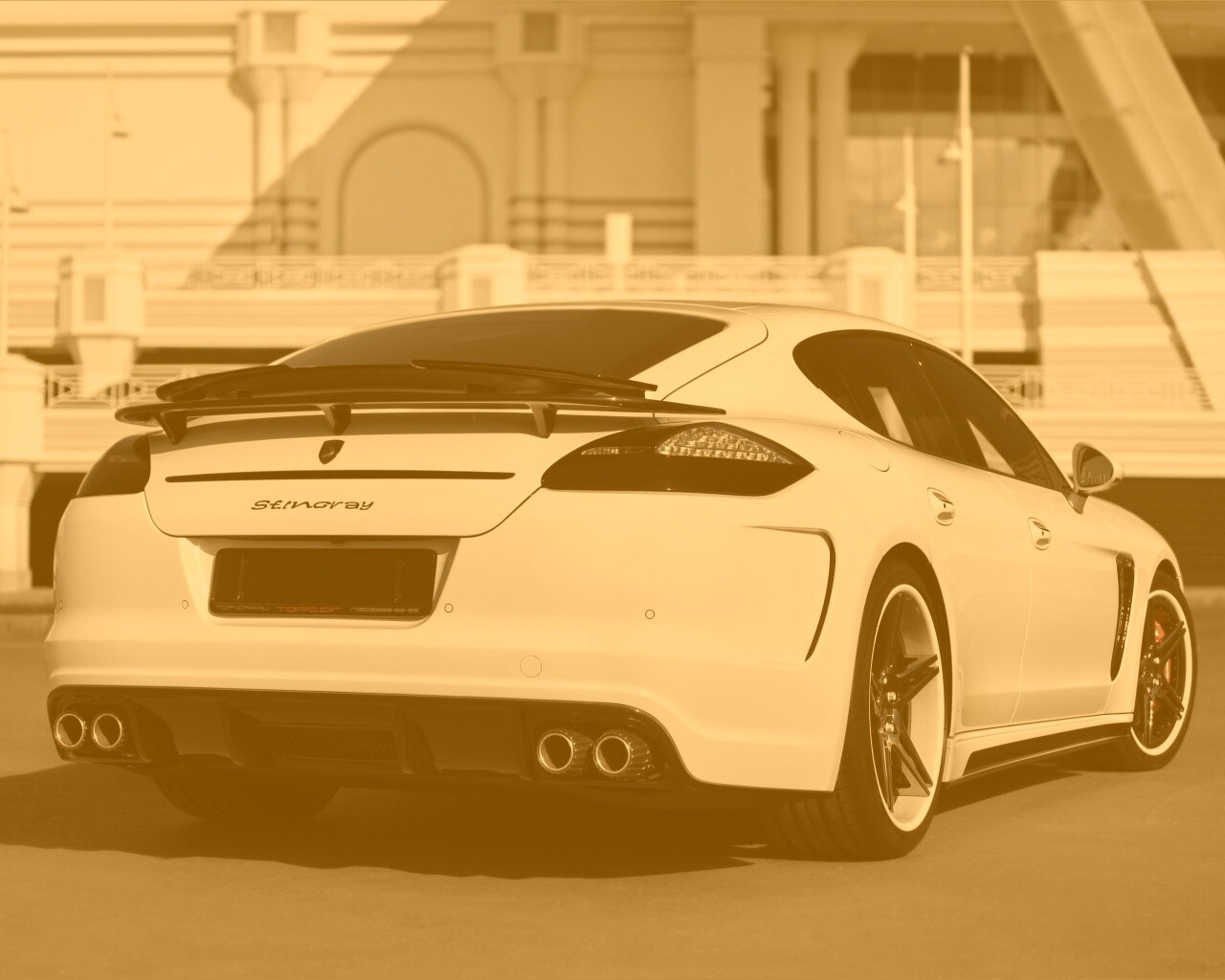 Порше панамера обои