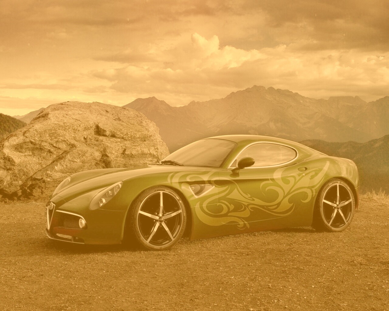 Альфа-ромео обои