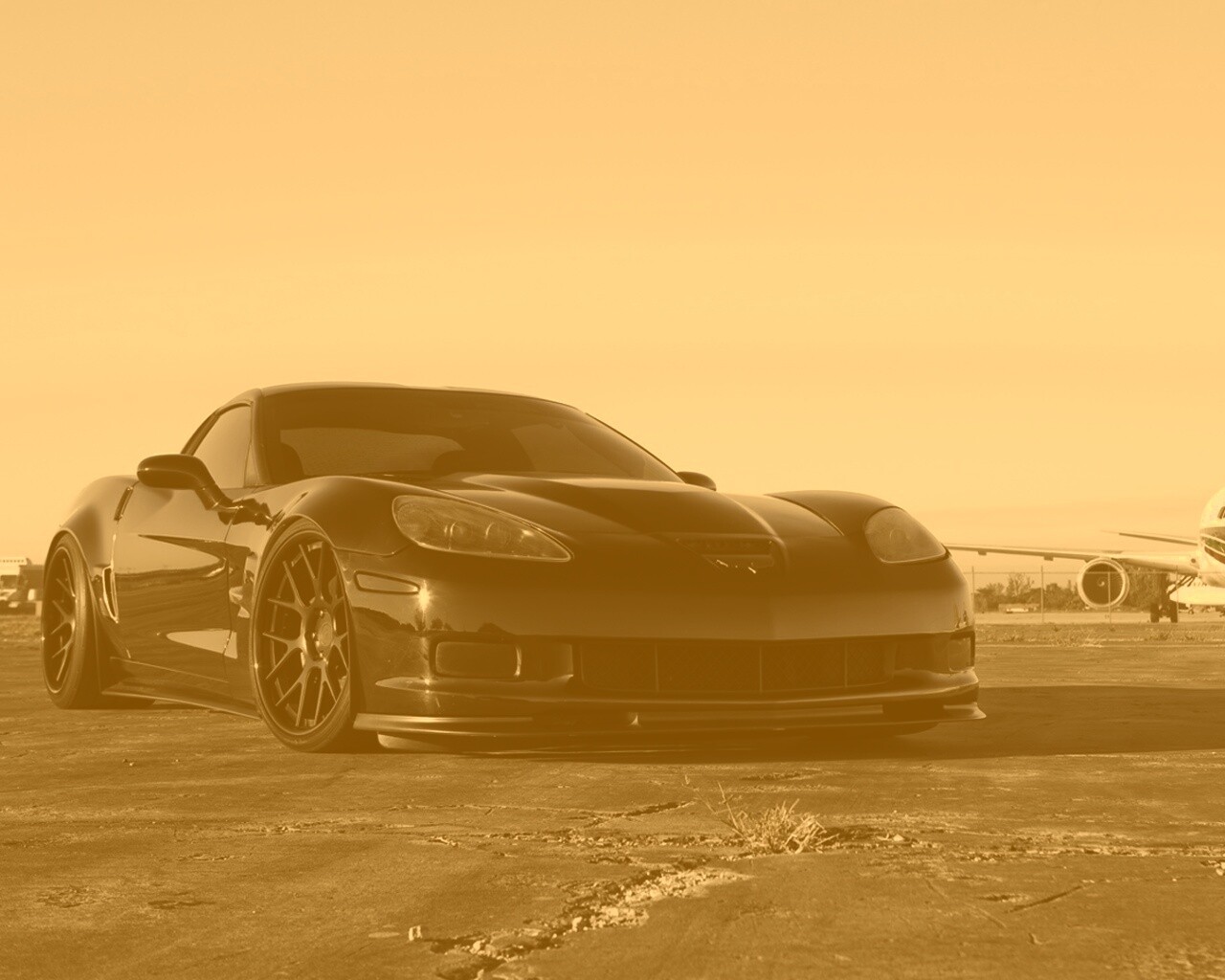 Шевроле корвет ZR1 обои