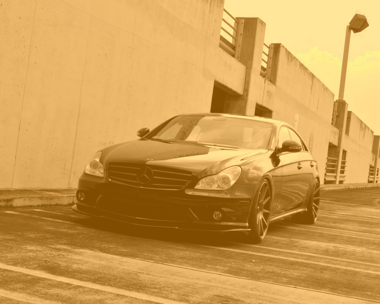 Mercedes сды55 AMG обои