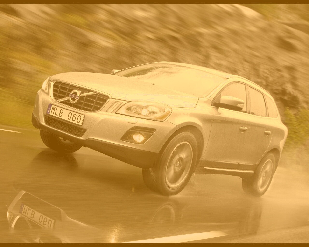 Кроссовер Вольво обои