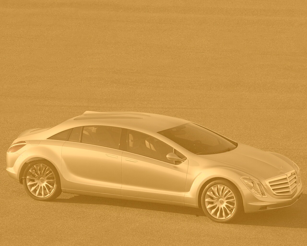 Концептуальный мерседес обои