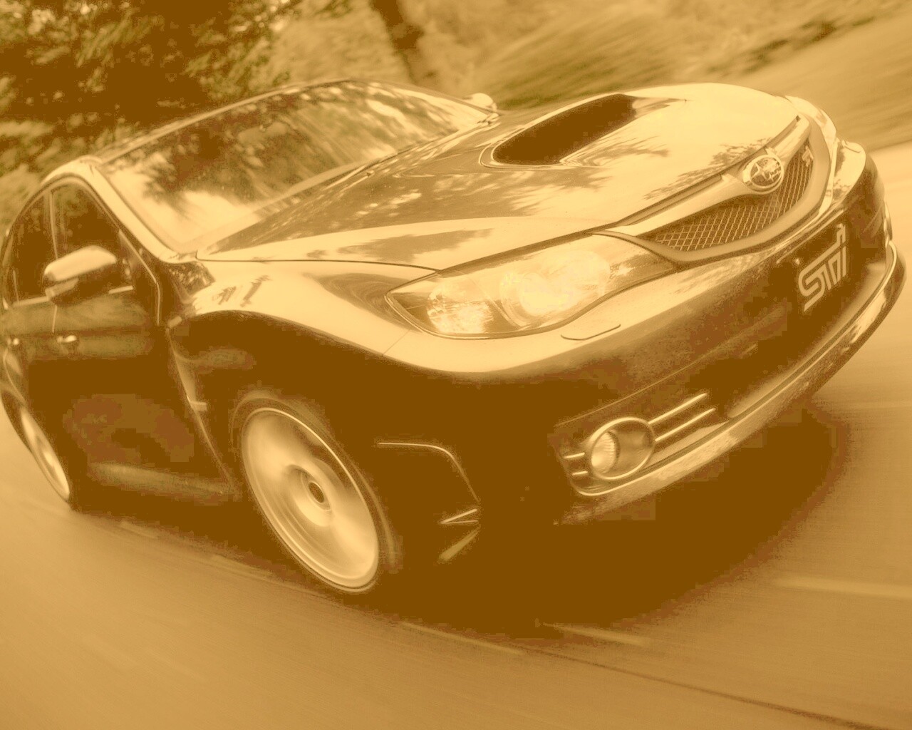 Субару Импреза обои