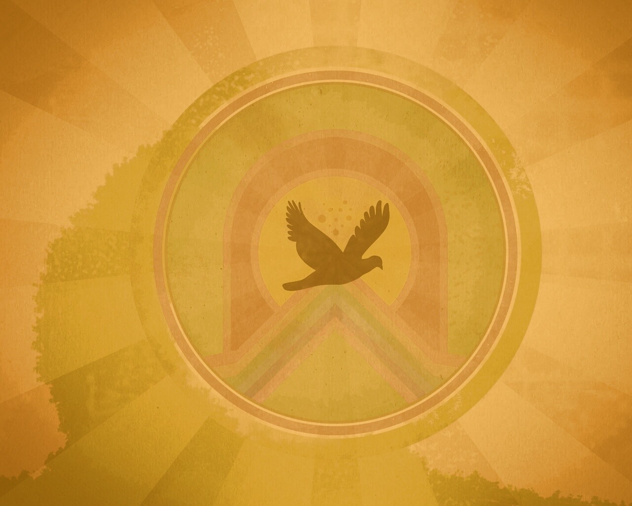 Голубь мира обои