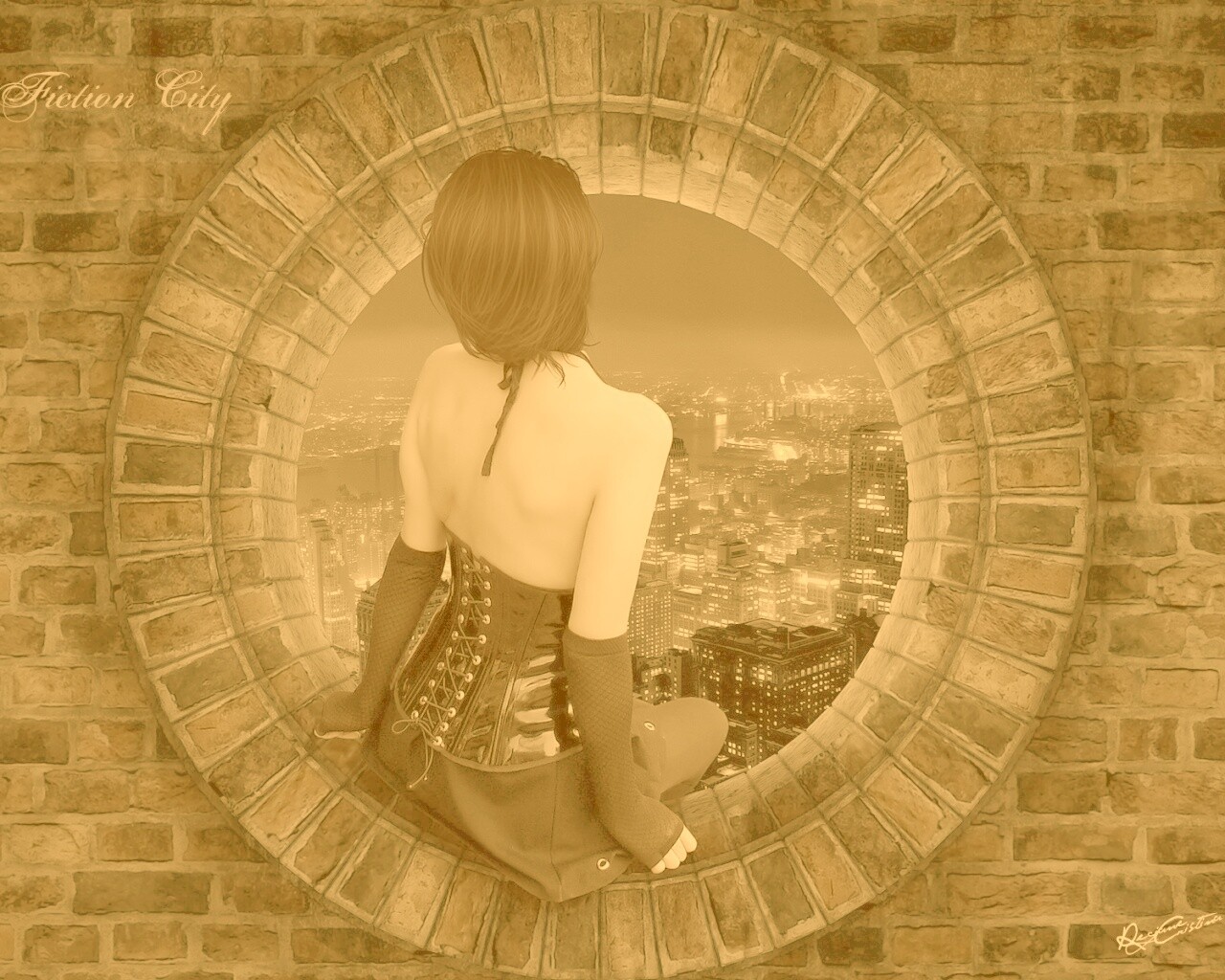 Fiction City обои