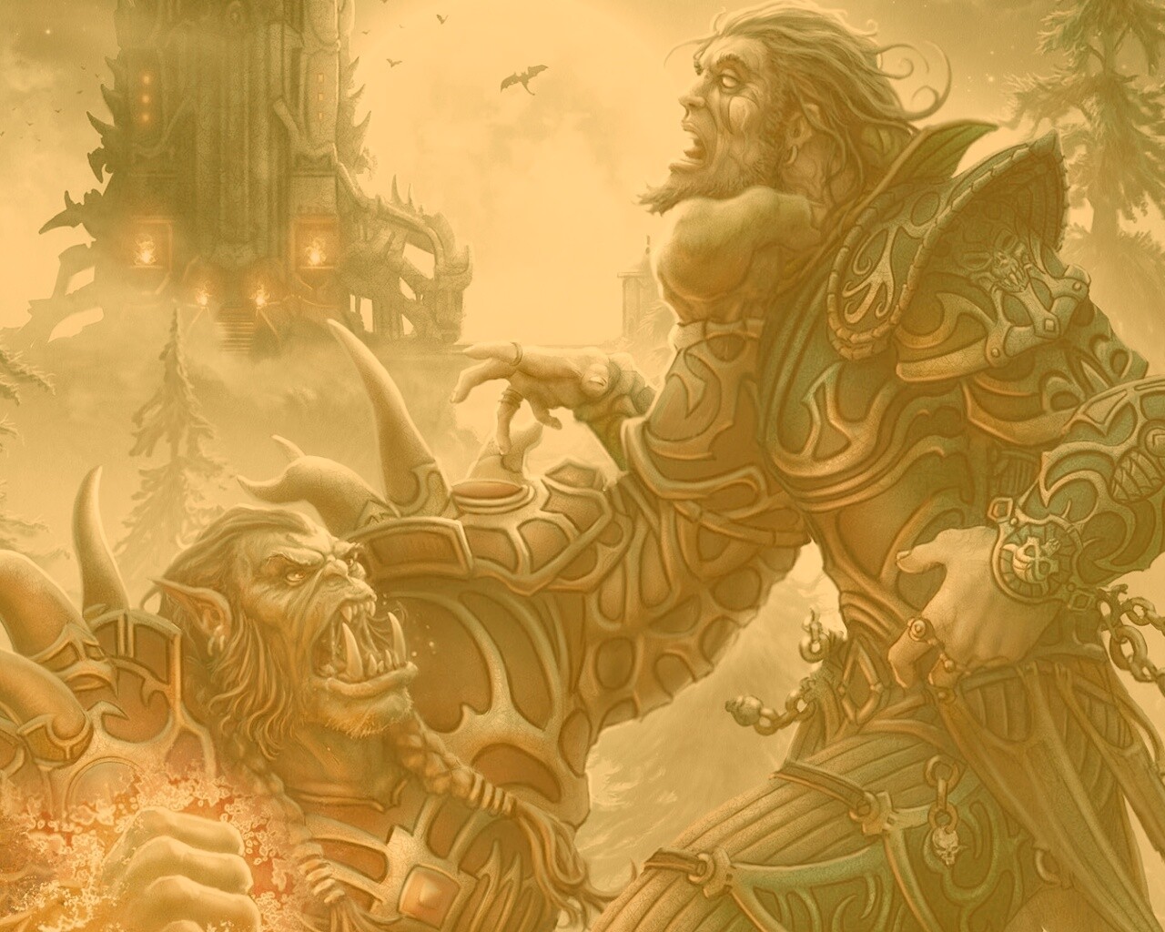 Смерть мага обои