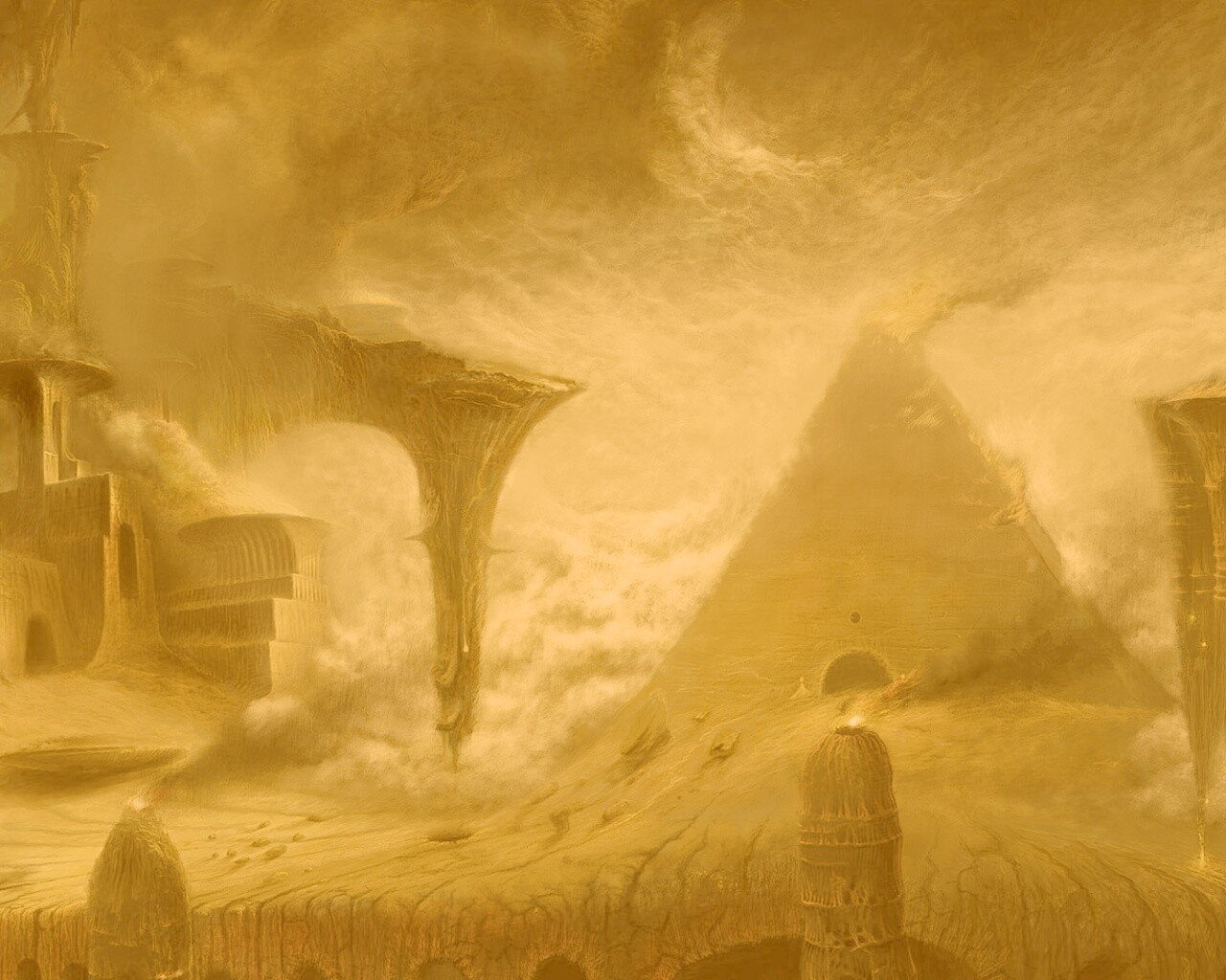 Мир древних обои