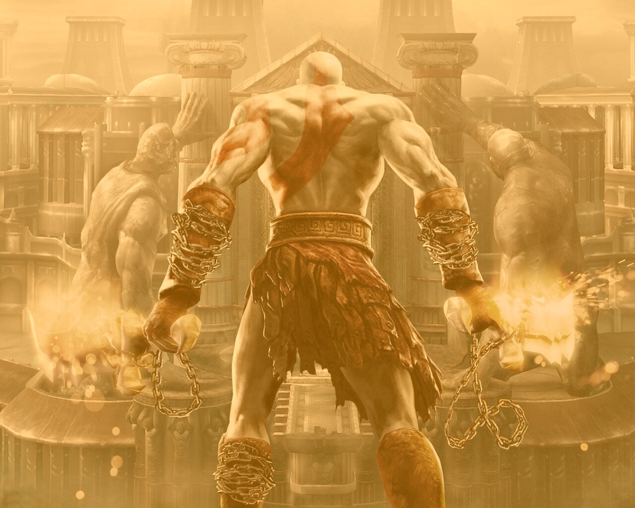 Кратос обои