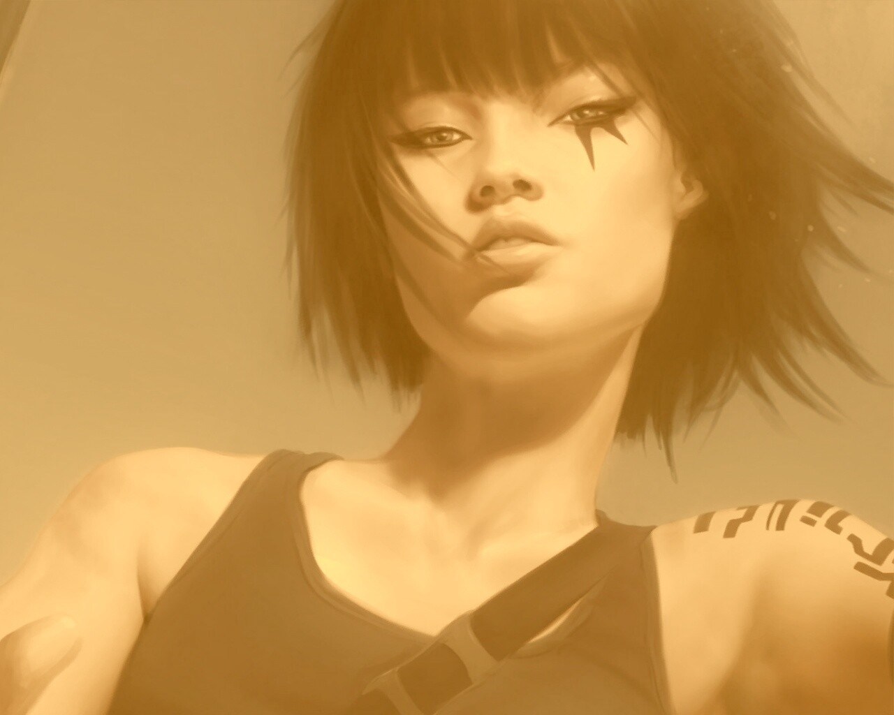 Отражение Фейт обои