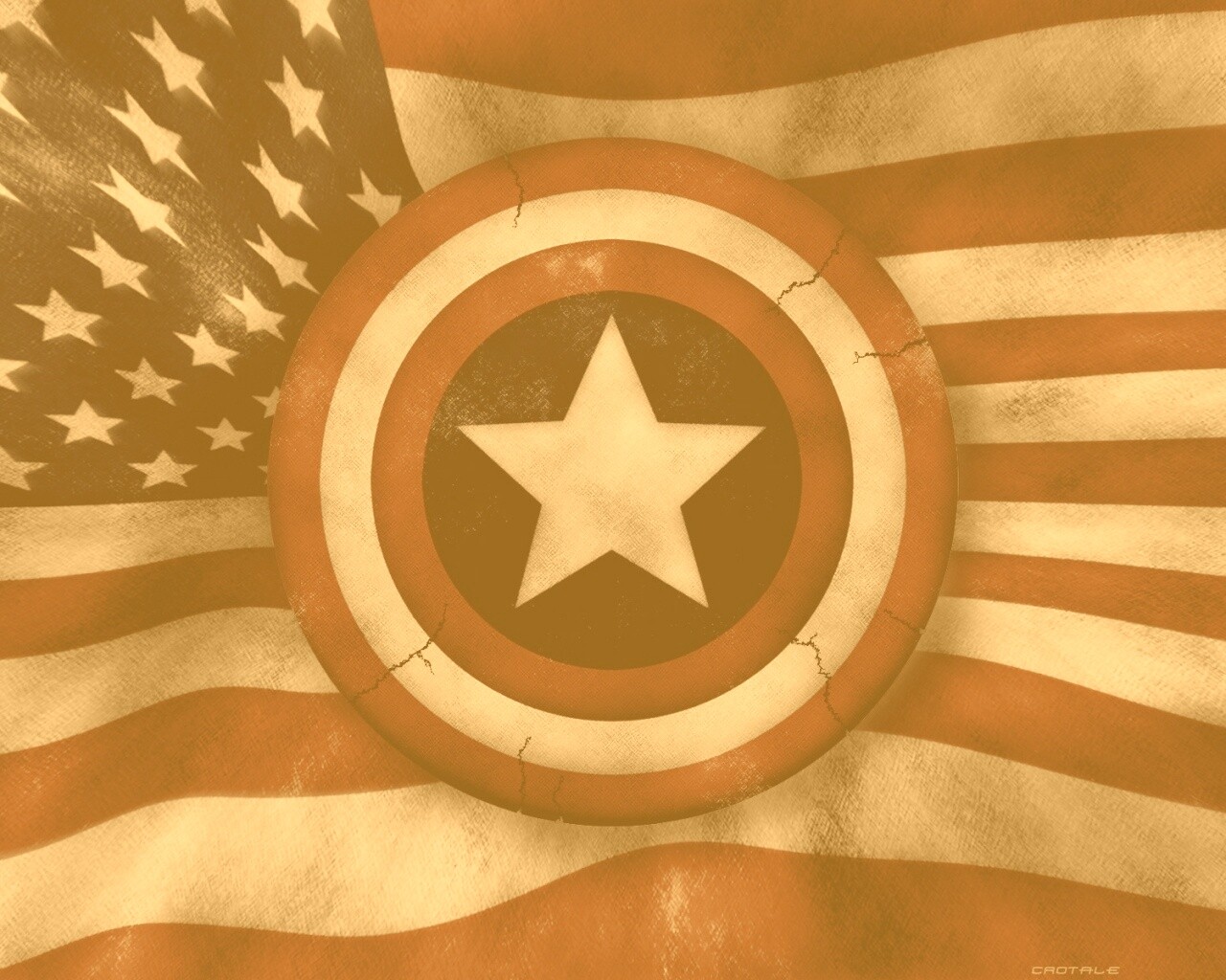 Капитан Америка обои