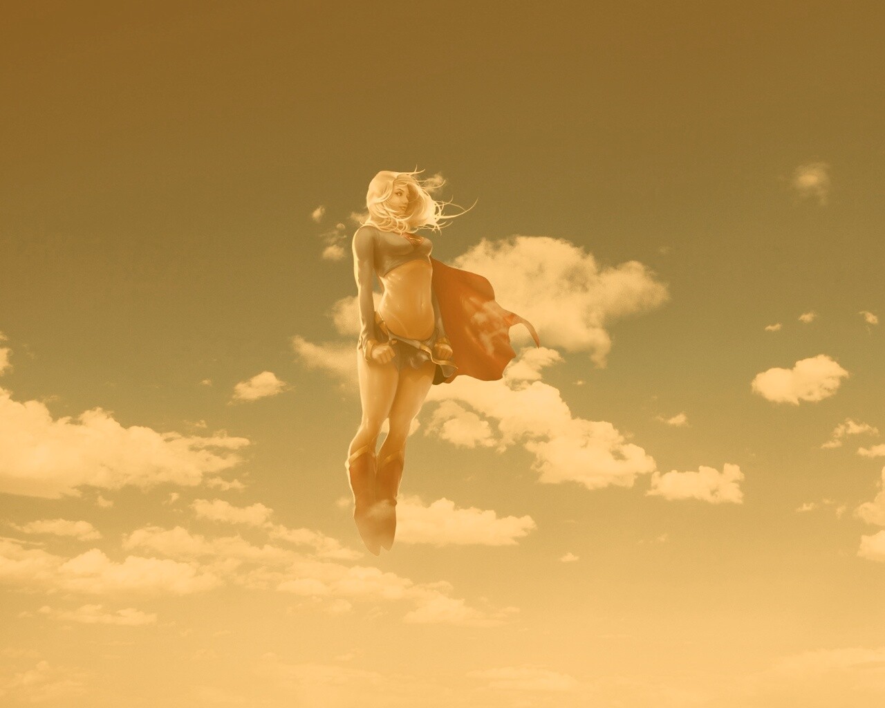 Супердевушка обои