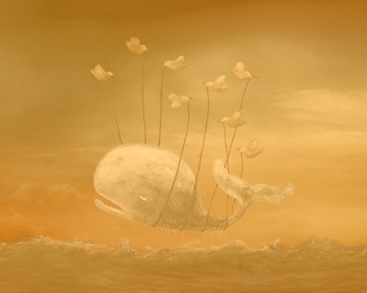 Twitter Fail-Whale обои