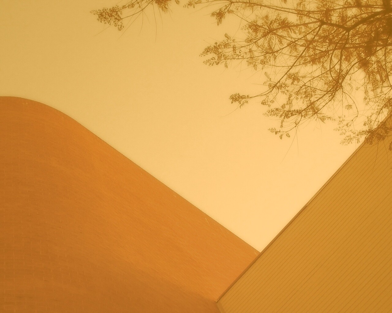 Закругленная стена обои