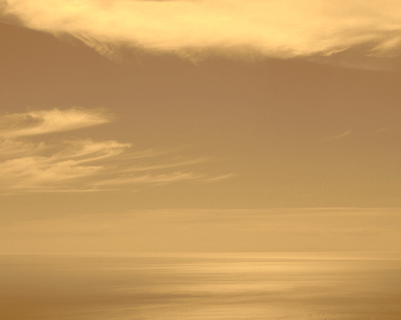 Чистый морской горизонт обои