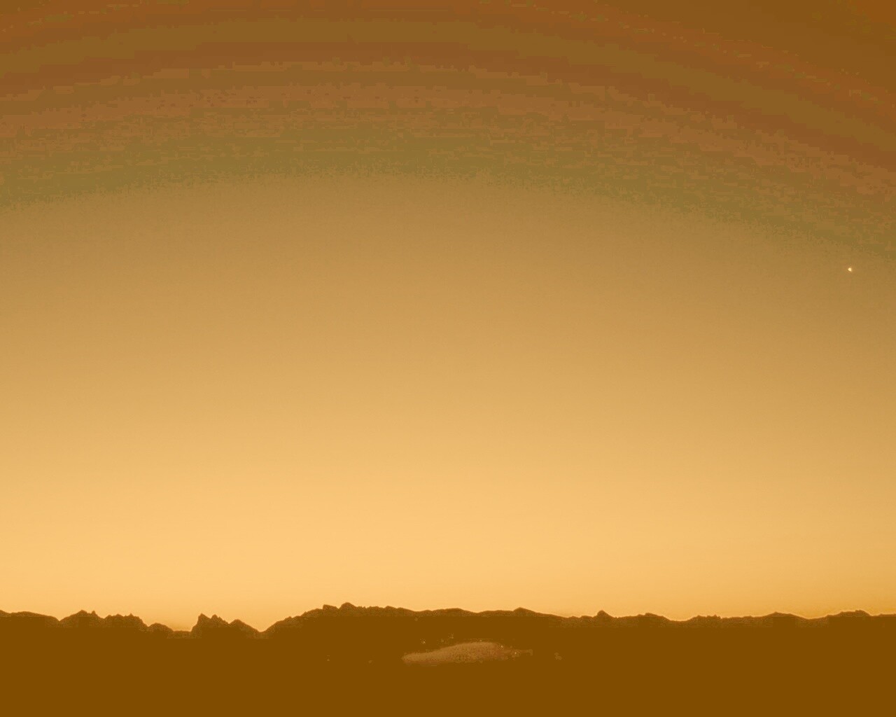 Сказочный закат обои