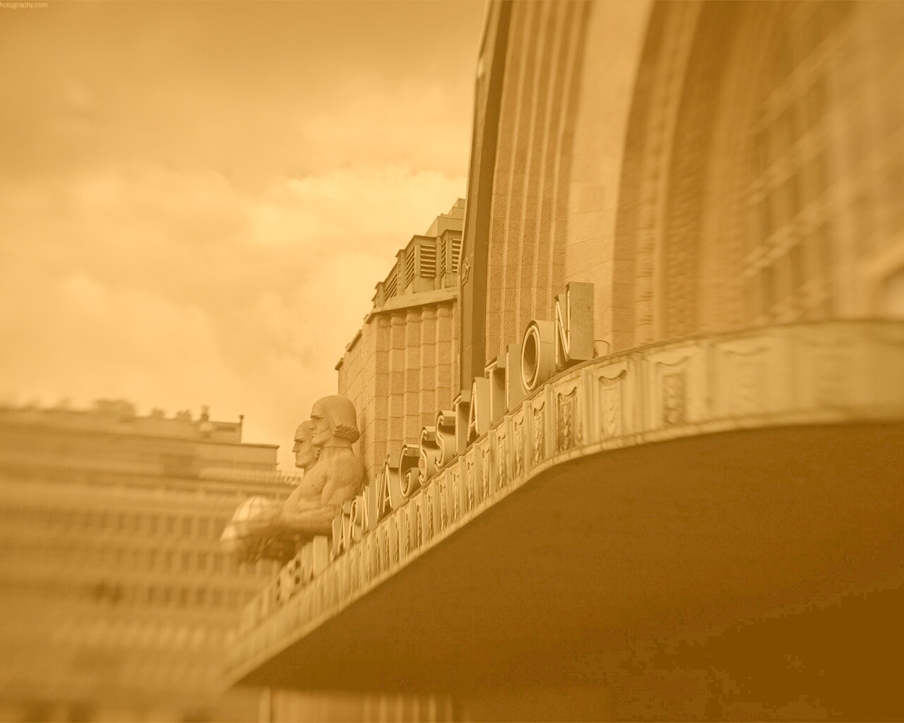 Вокзал Хельсинки обои