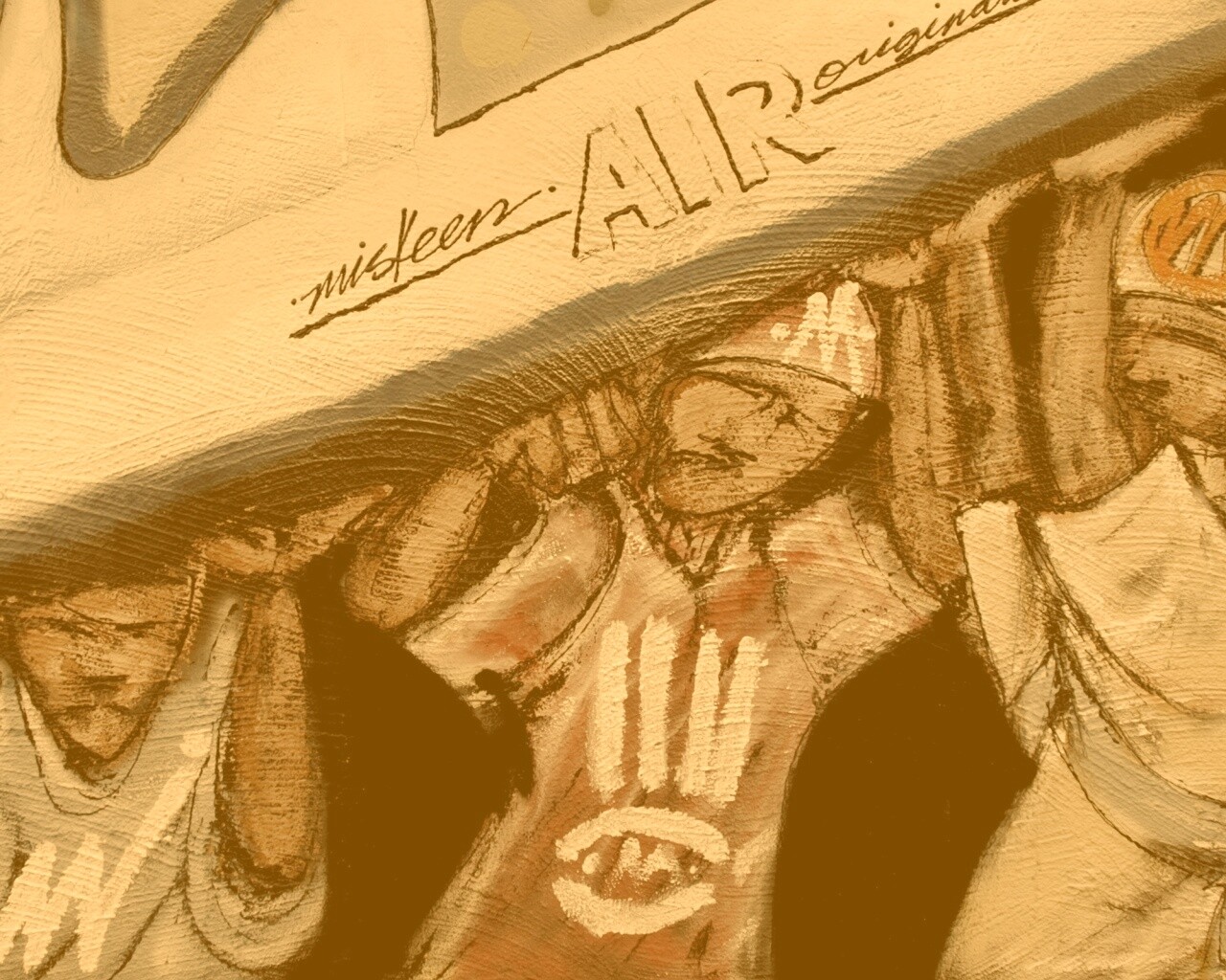 Граффити обои