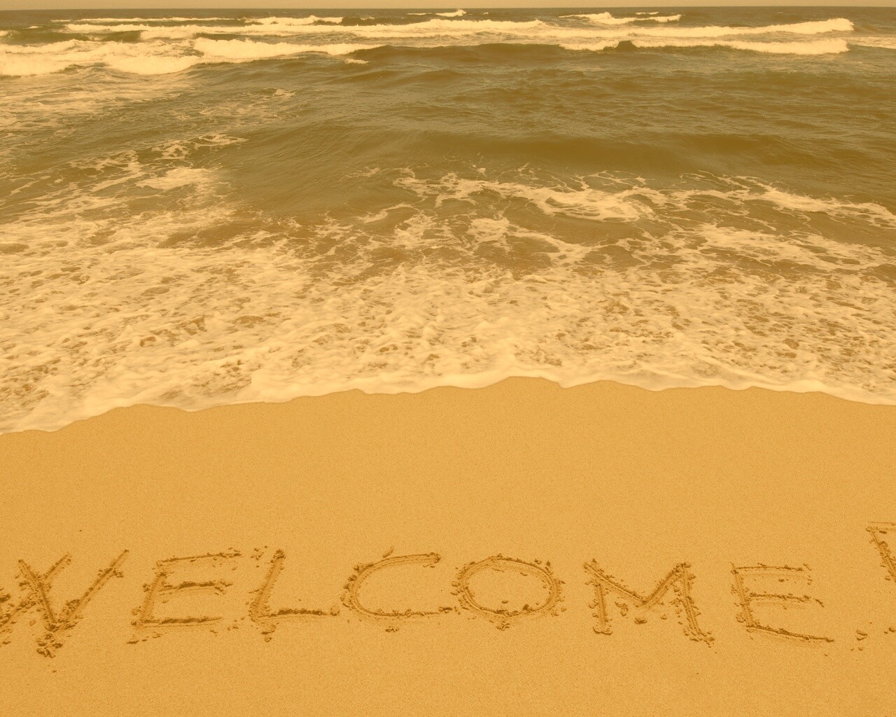 Добро пожаловать! обои