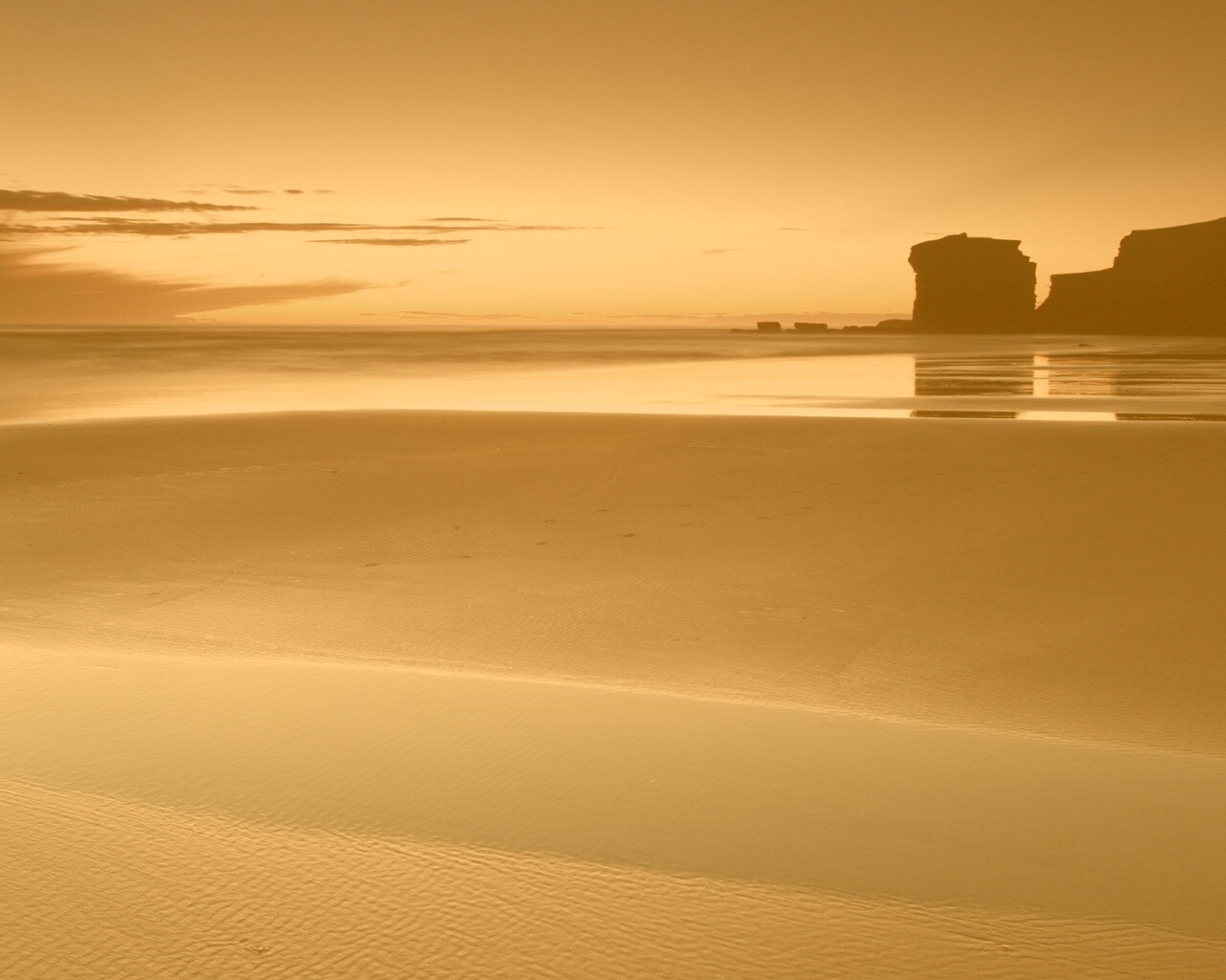 Песчанная отмель обои