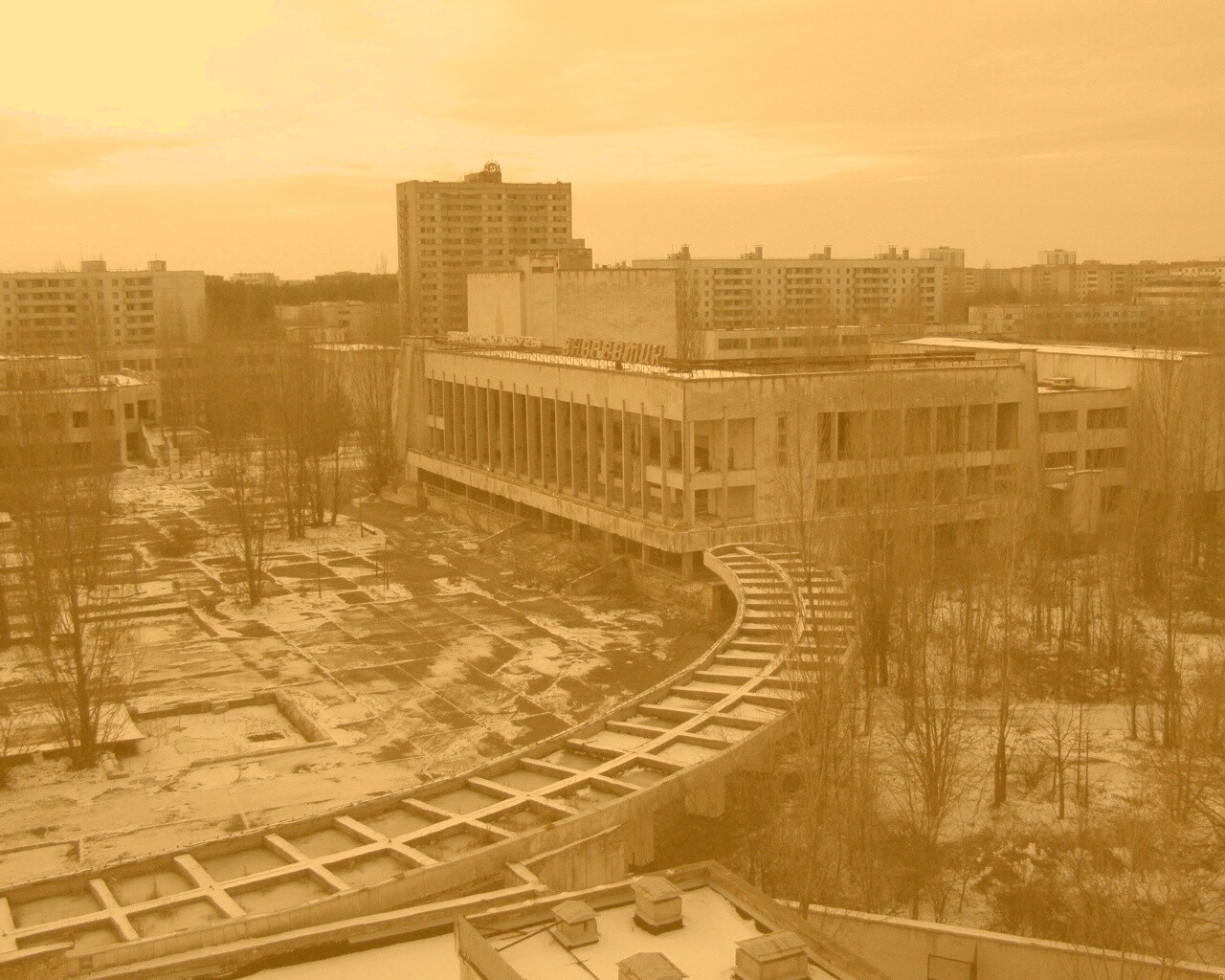 Припять, дом культуры обои