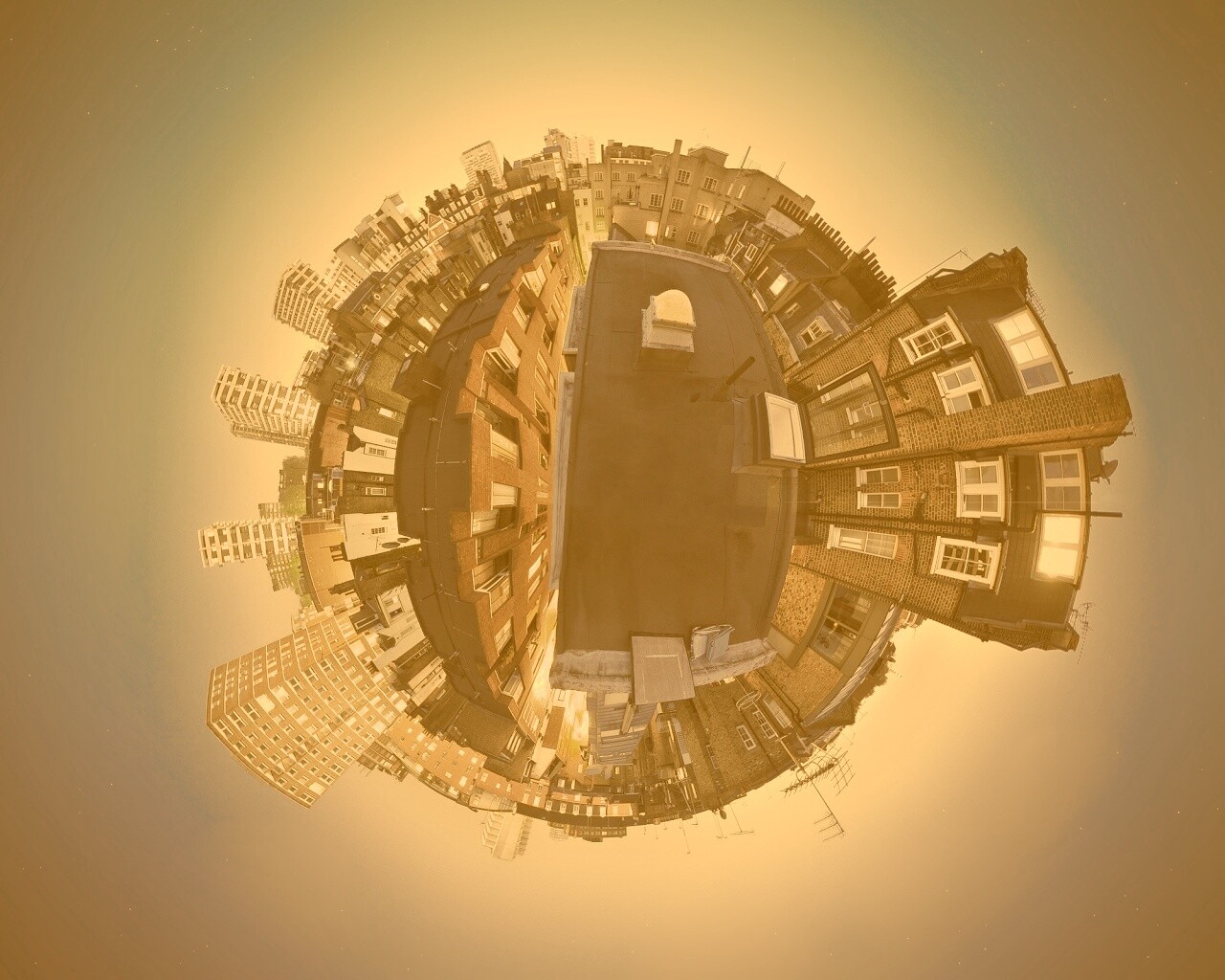 Весь город обои