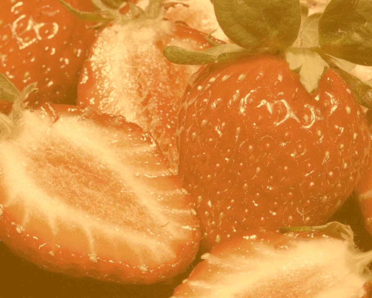 Клубника обои