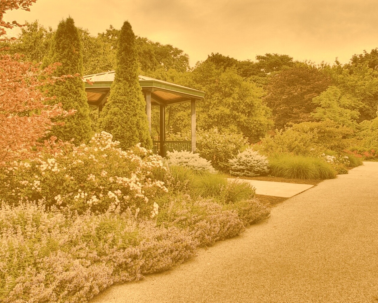 Ландшафтный дизайн обои