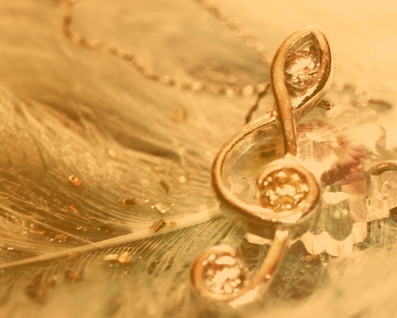 Скрипичный ключик обои