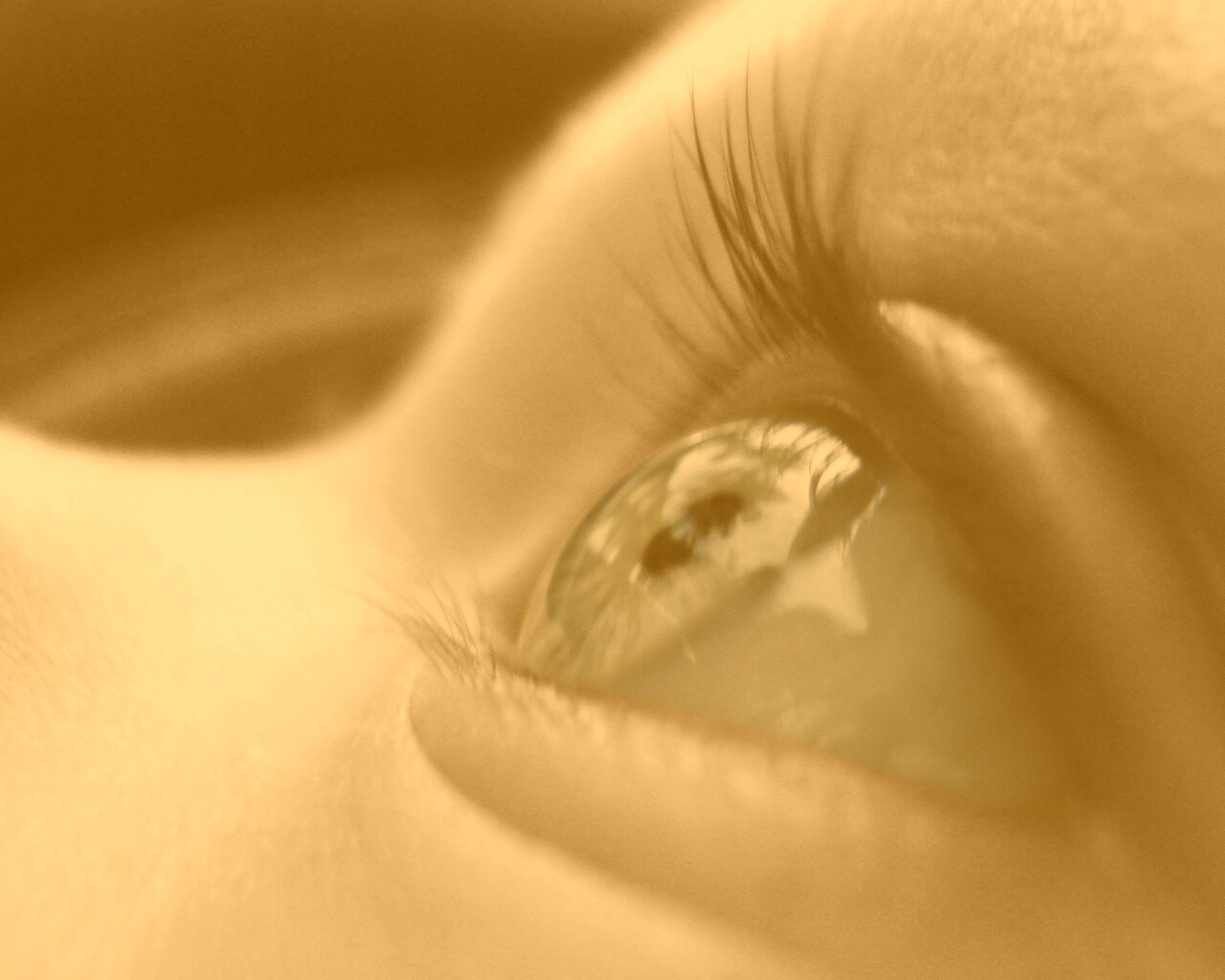 Ясный взгляд младенца обои