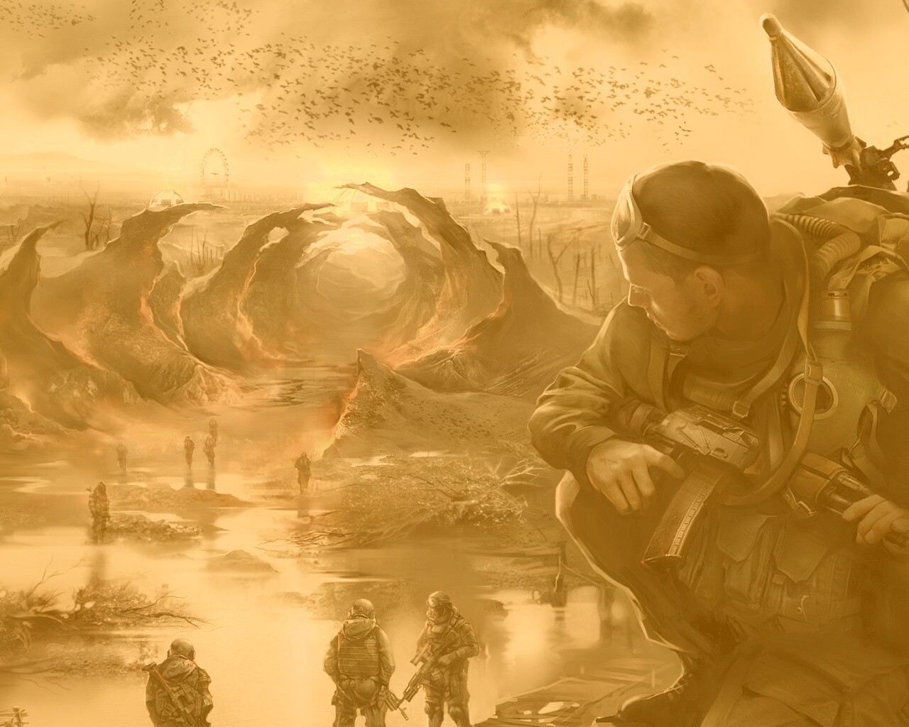 Сталкер обои