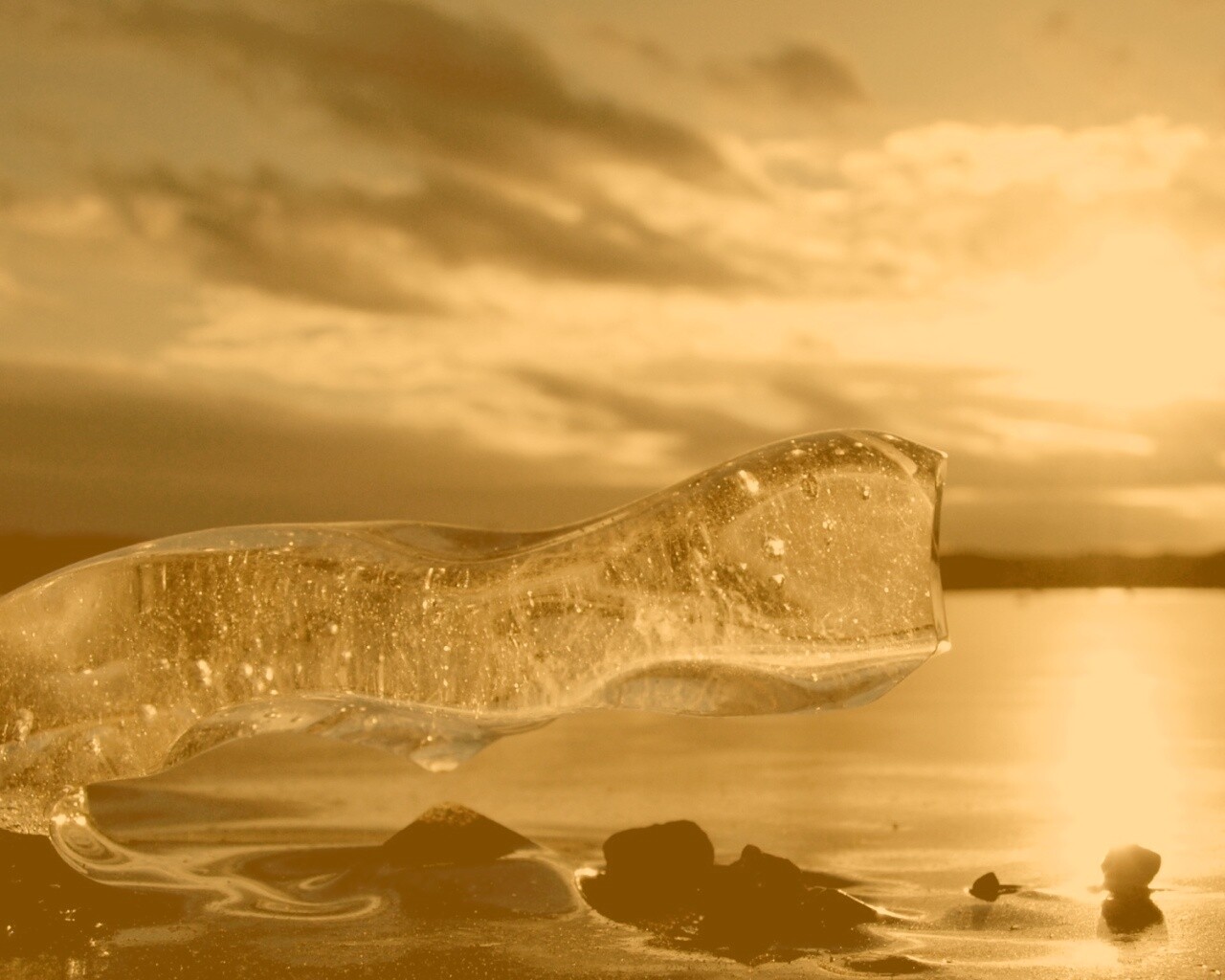 Водяная абстракция обои