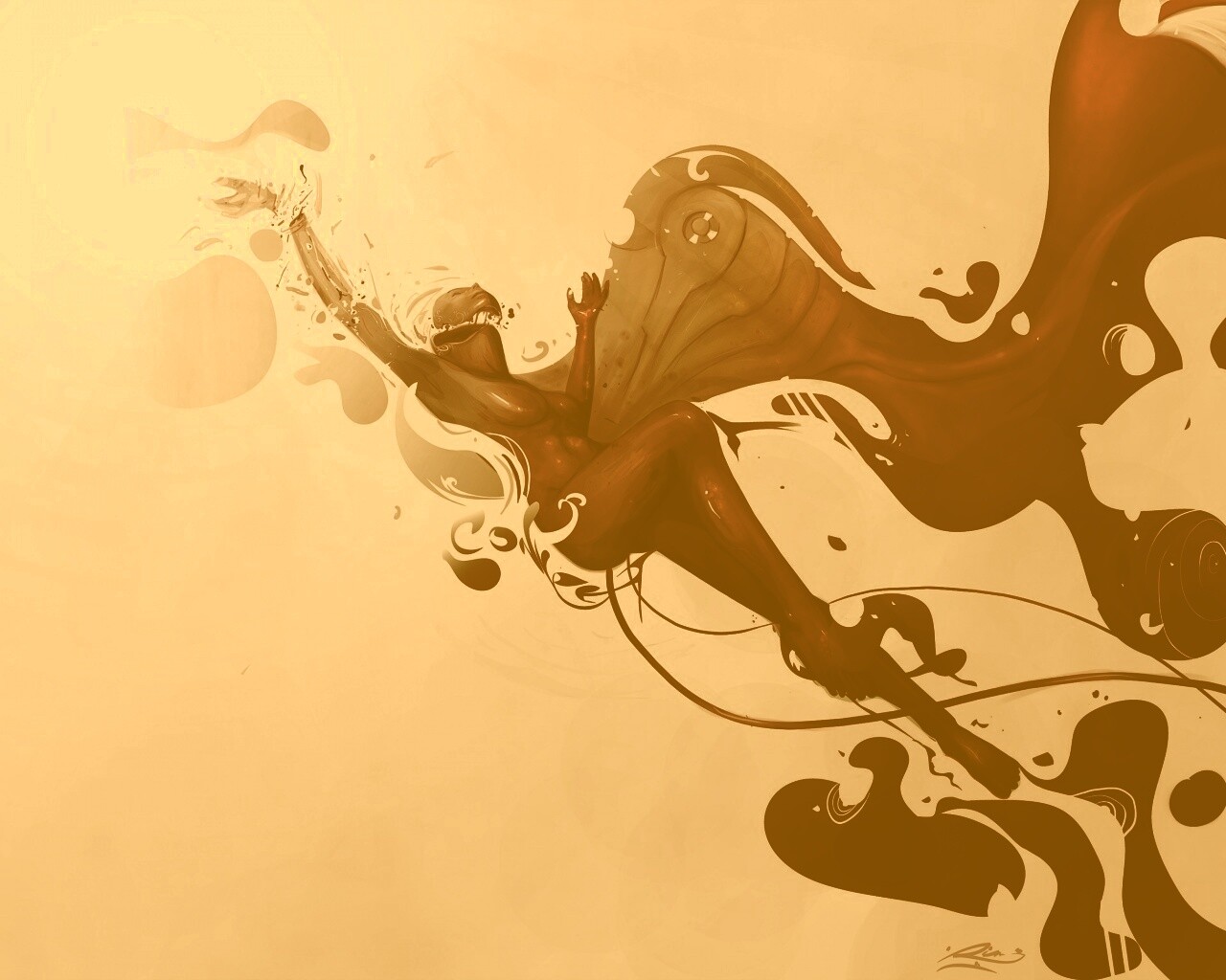 Разбитая кукла обои