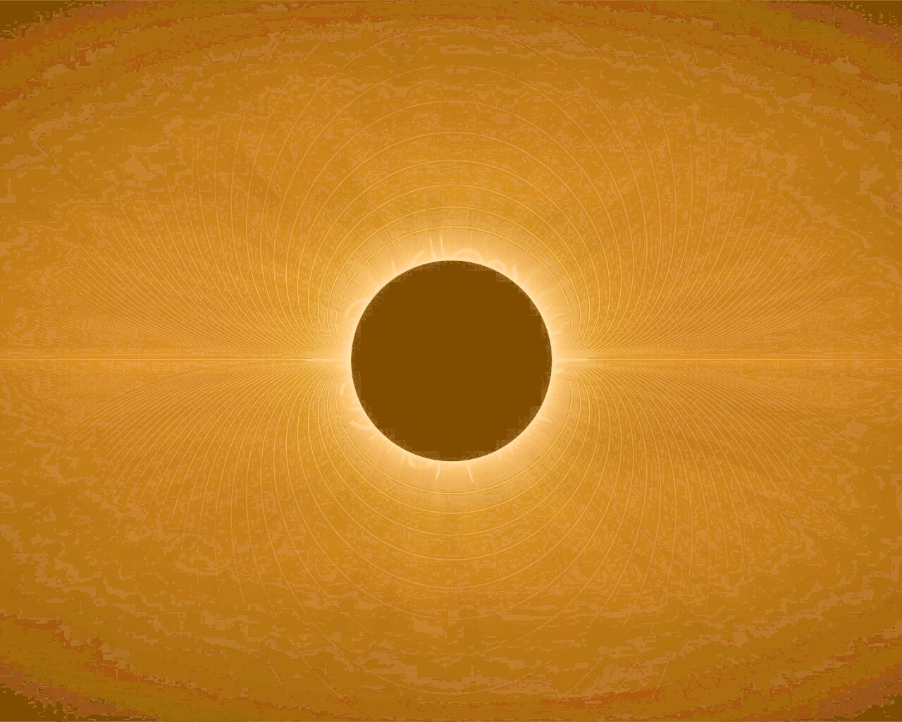 Солнецное затмение обои