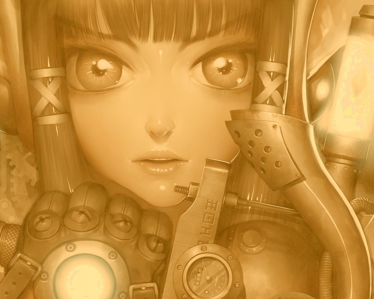 Технологичная лоли обои