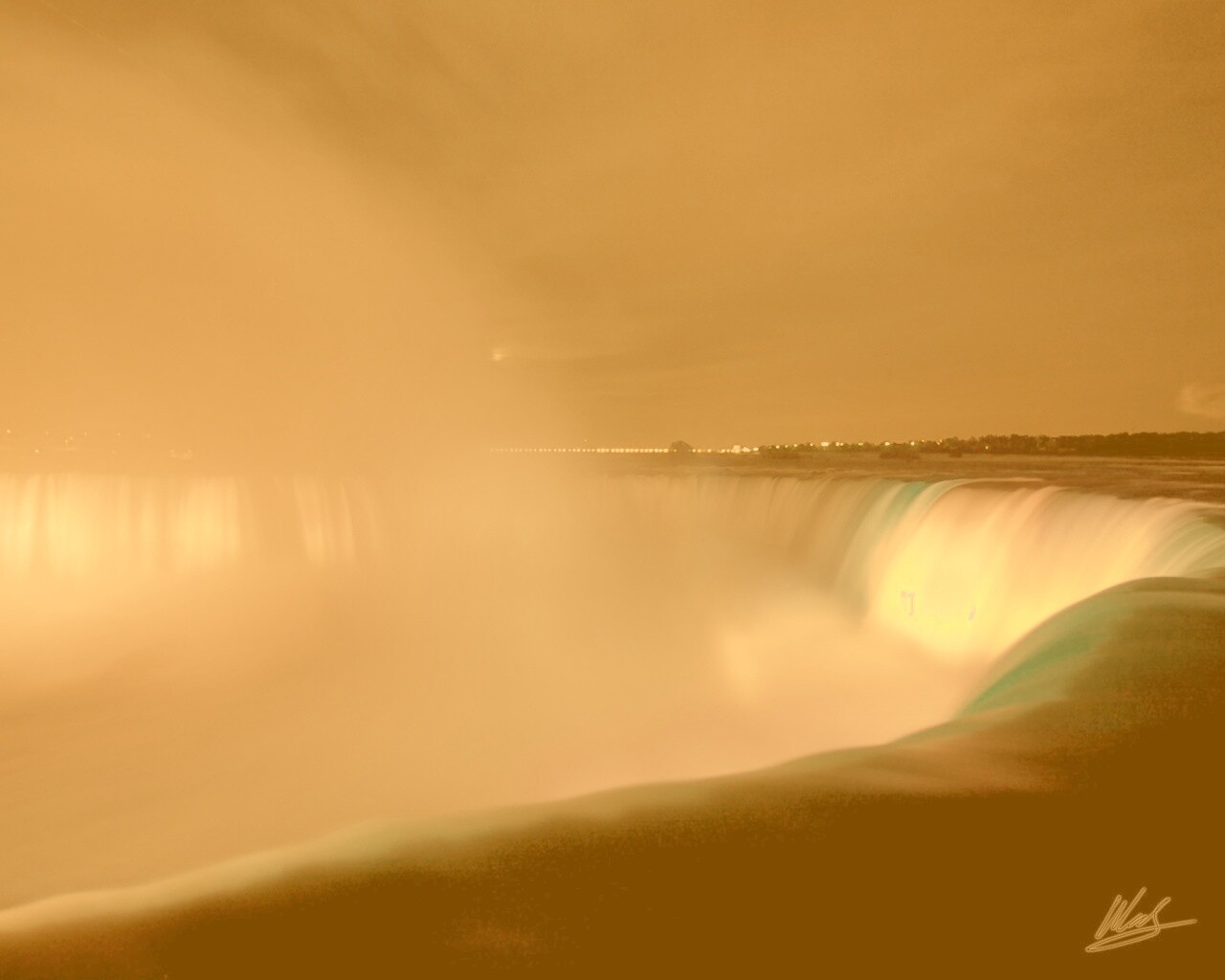 Ниагарский водопад обои